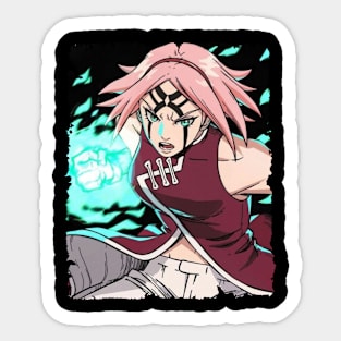 SAKURA HARUNO MERCH VTG Sticker